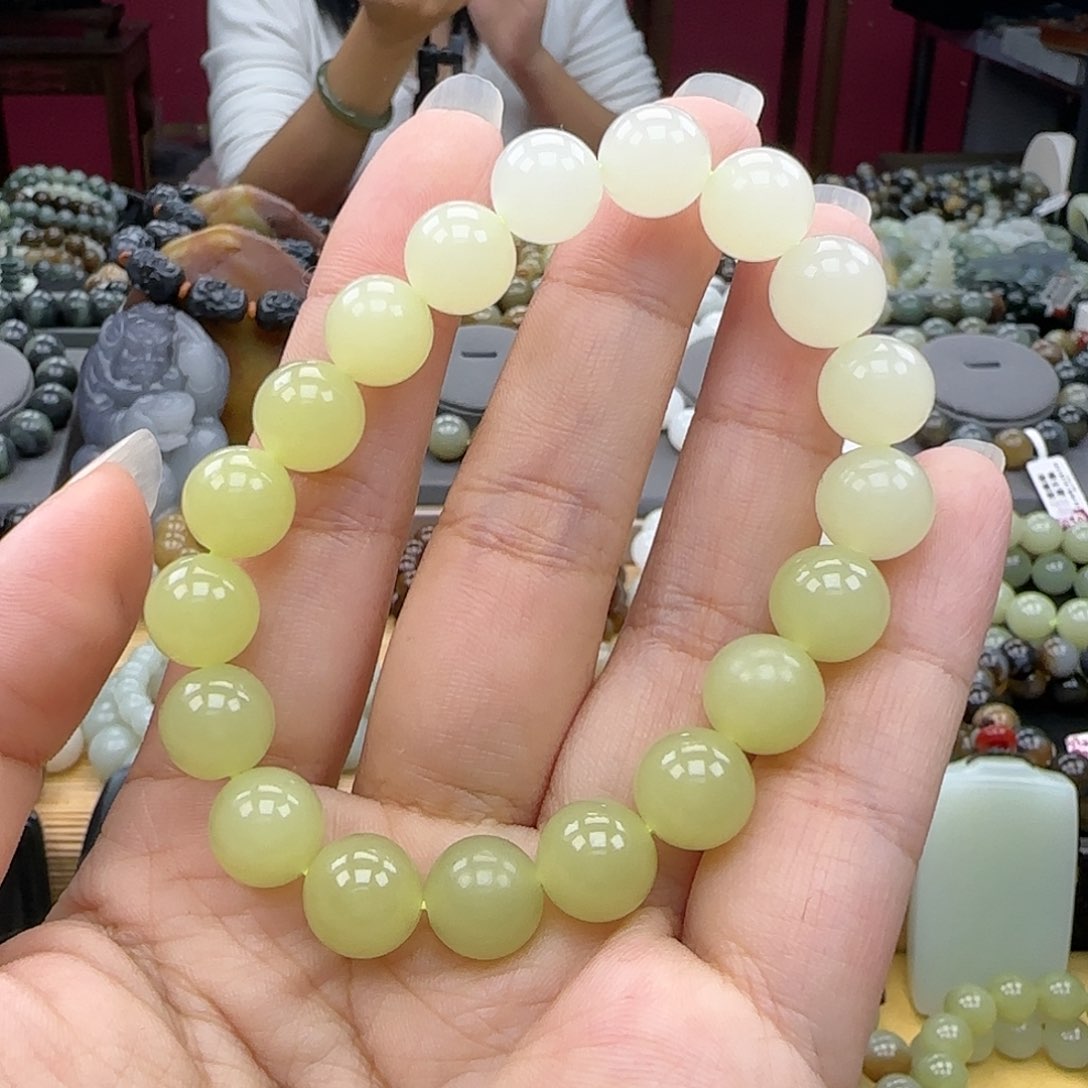 和田玉手链未镶嵌