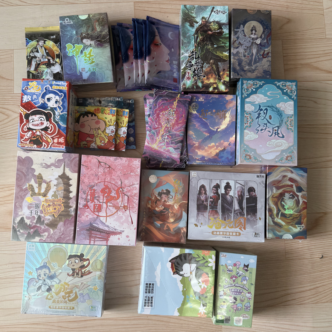 IP大乱炖收藏卡牌 （盲盒产品）