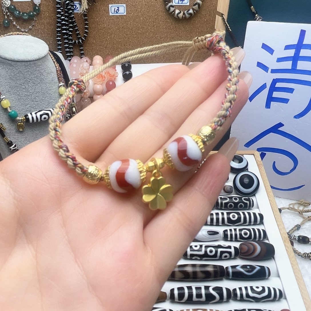 玛瑙/玉髓手链合金