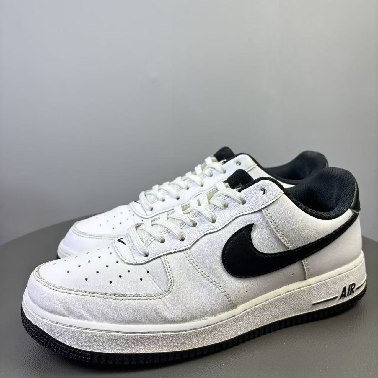 90新 NIKE/耐克 44码/内长280 Nike空军一号黑白球鞋 非原盒 
