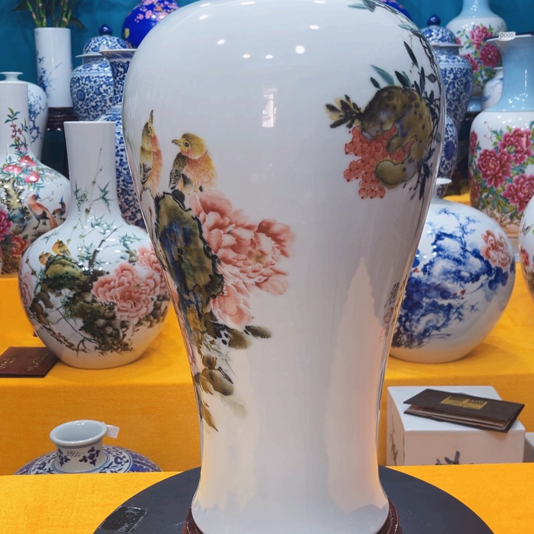 摆件用****4景德镇陶瓷花瓶