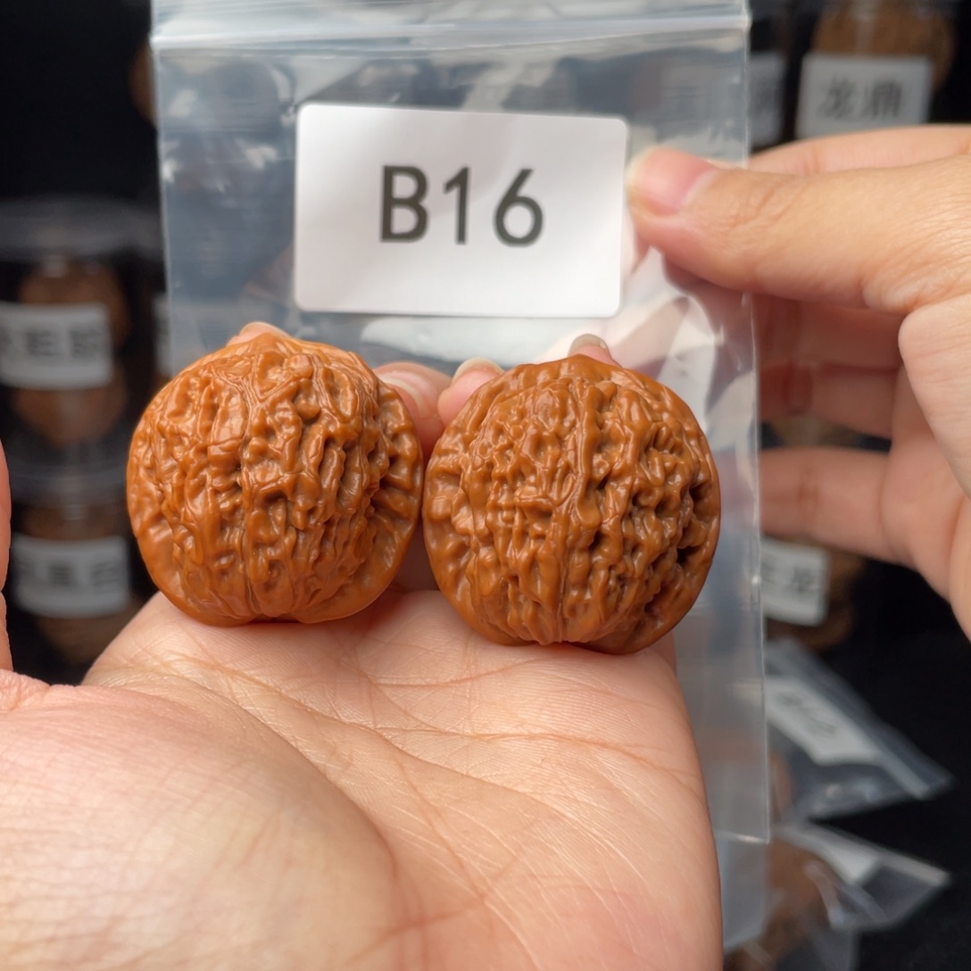 文玩核桃把件35莲花