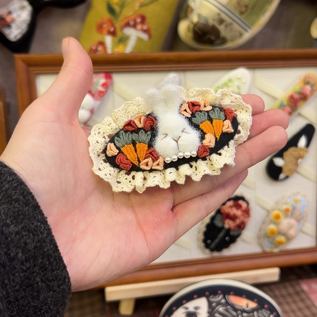 塑料钩织刺绣手工包包玩偶居家用品