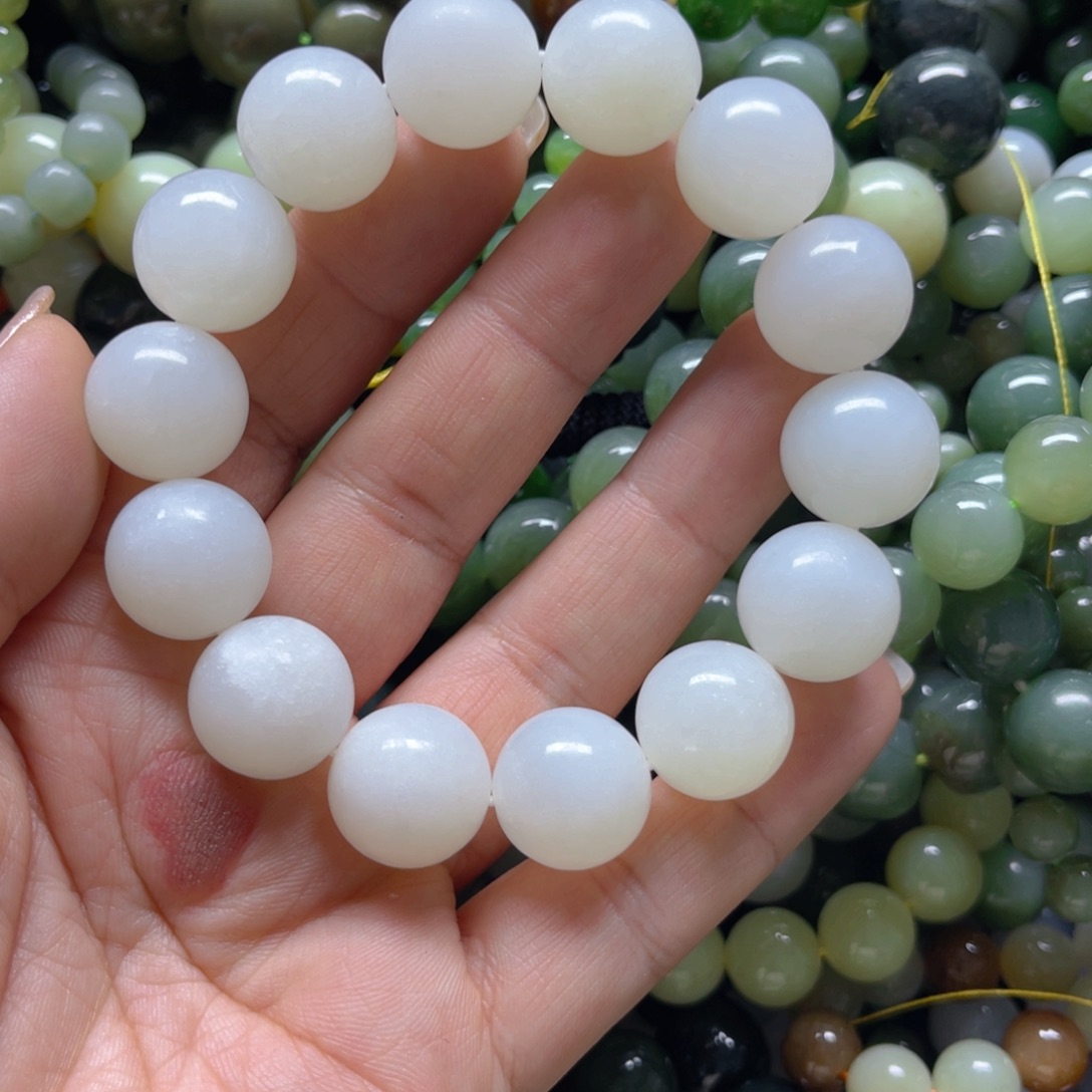 和田玉手链未镶嵌