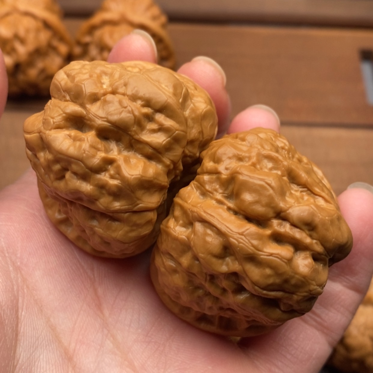 【闪购商品】文玩核桃把件边42左右