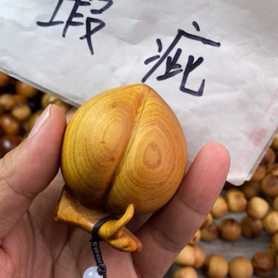 柏木（崖柏）崖柏手把件