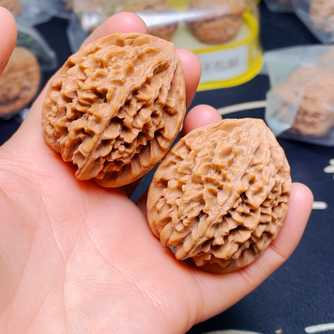 吊坠文玩核桃老鼠一对