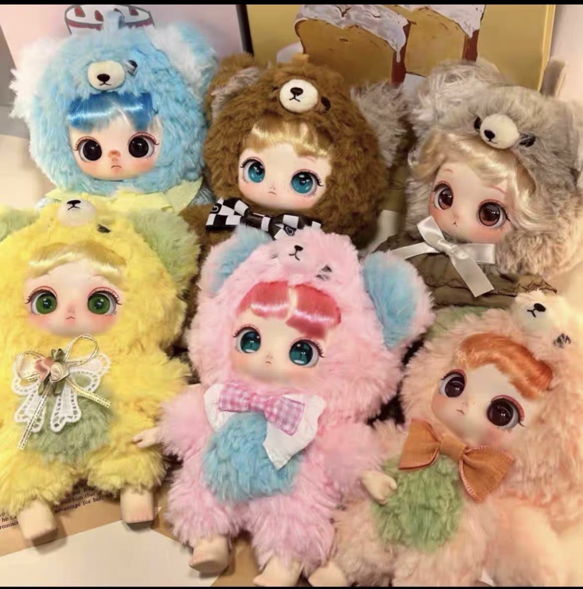 【直播拆】正版妙九花妙笔生花系列毛绒