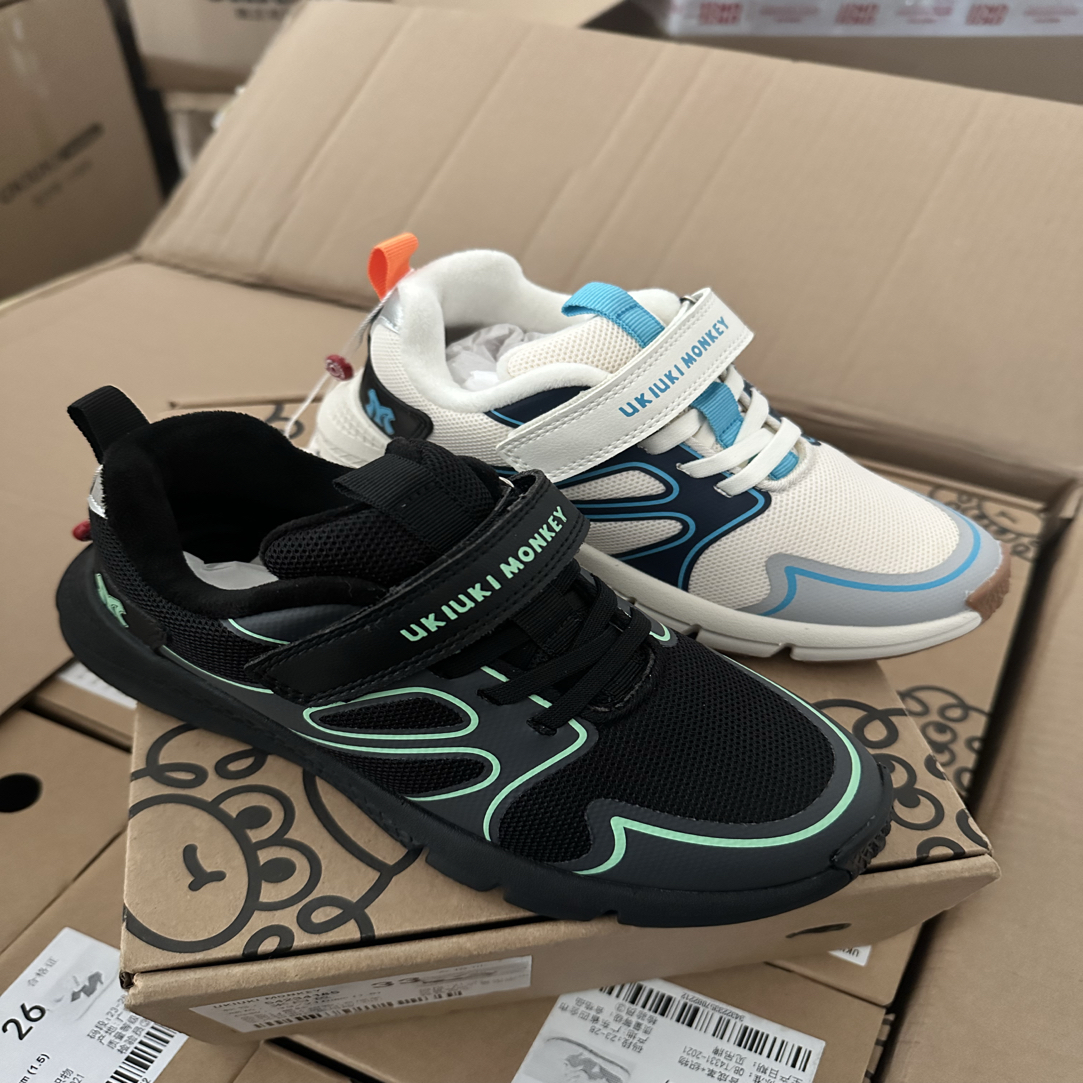 冬季男童加绒加厚保暖防滑学步鞋魔术贴透气耐磨休闲运动鞋