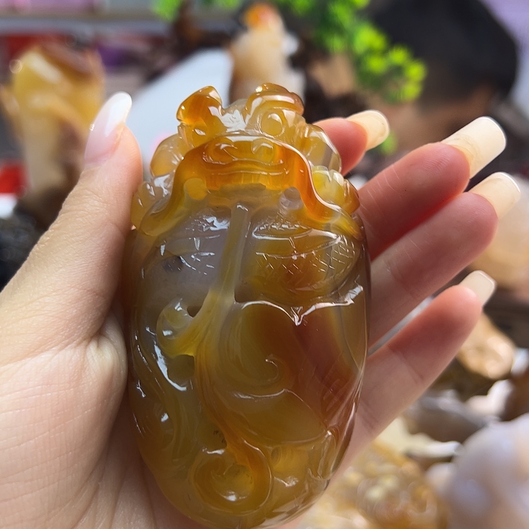 玛瑙/玉髓未镶嵌颈饰