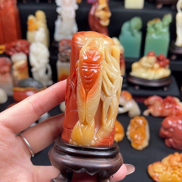 寿山石老性芙蓉石