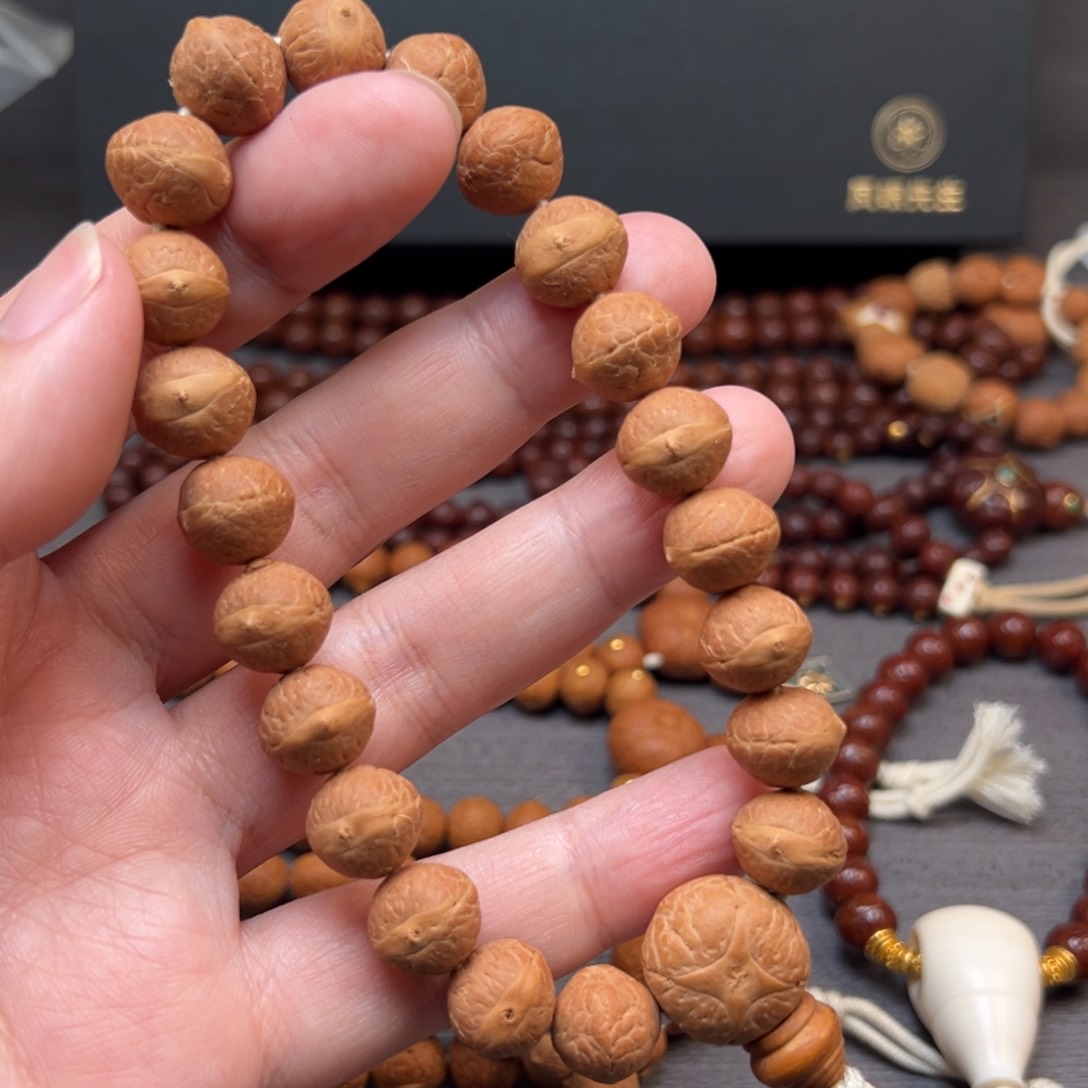 凤眼菩提手串实心籽手串尺寸13