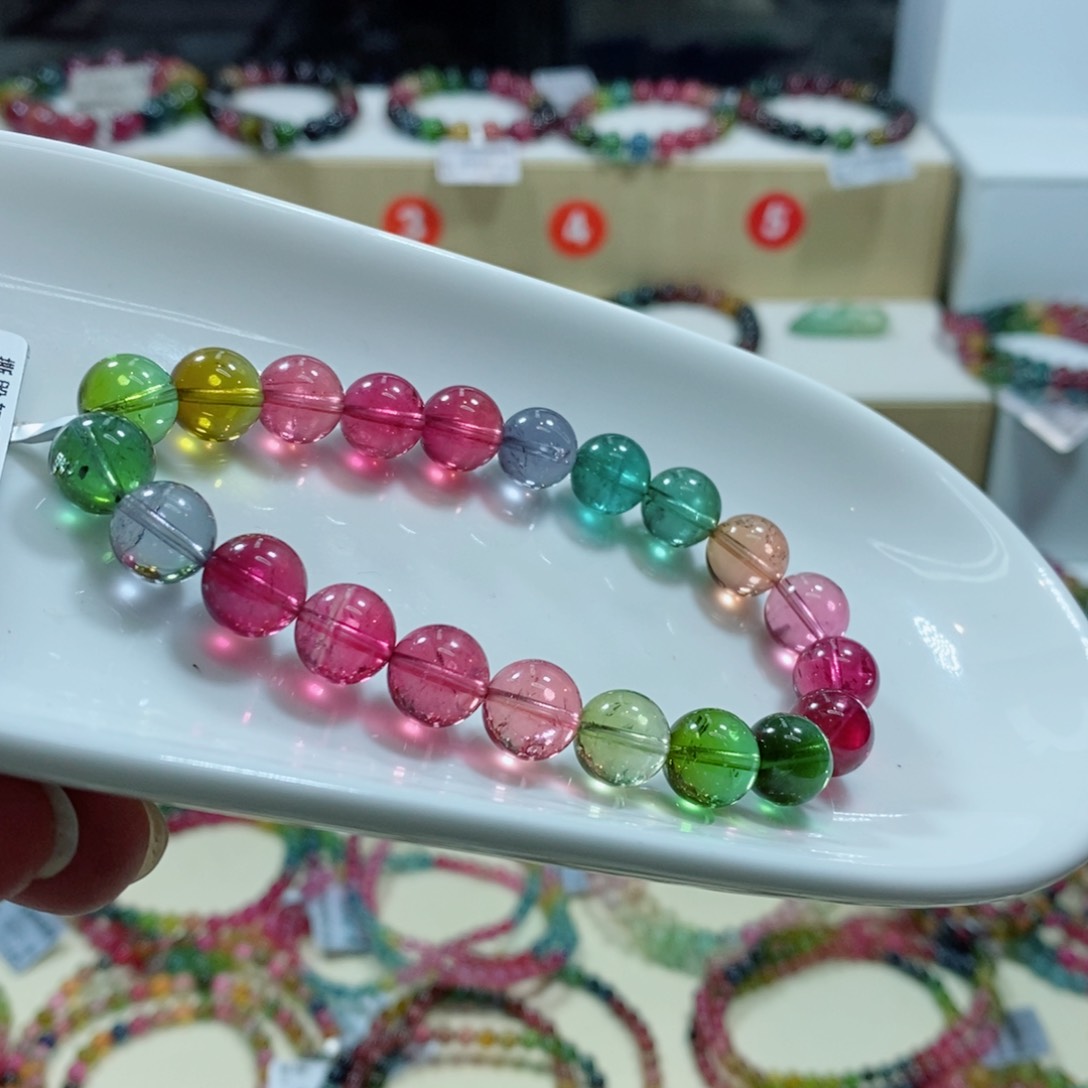 碧玺手链未镶嵌碧玺