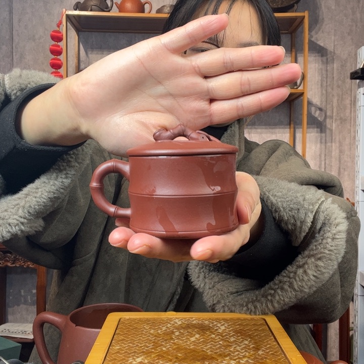 茶杯紫砂原矿紫砂杯150