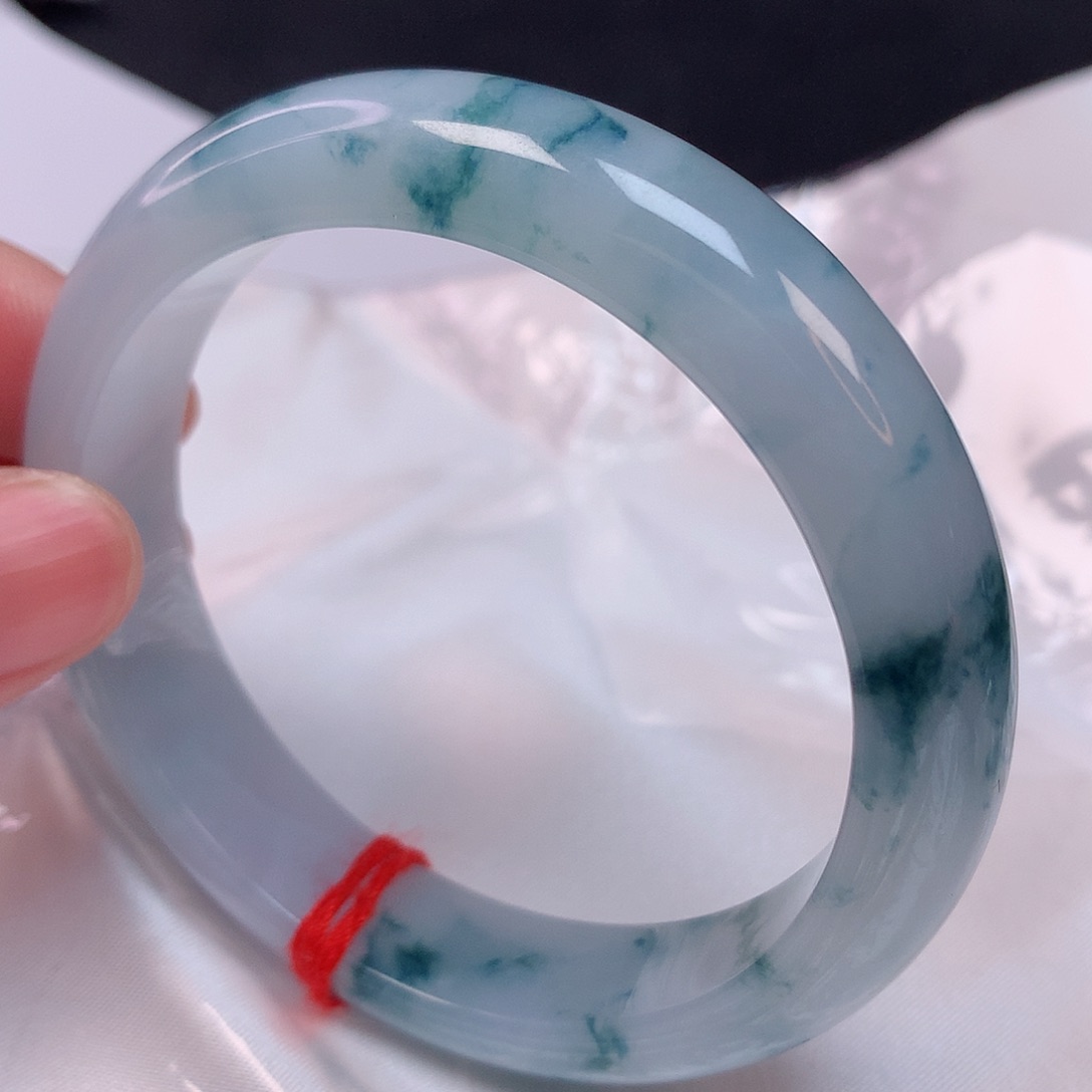 翡翠手镯未镶嵌56 翡翠手镯