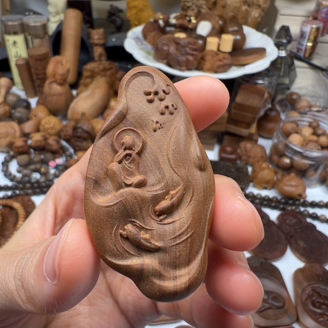 檀香木年年有余老山檀