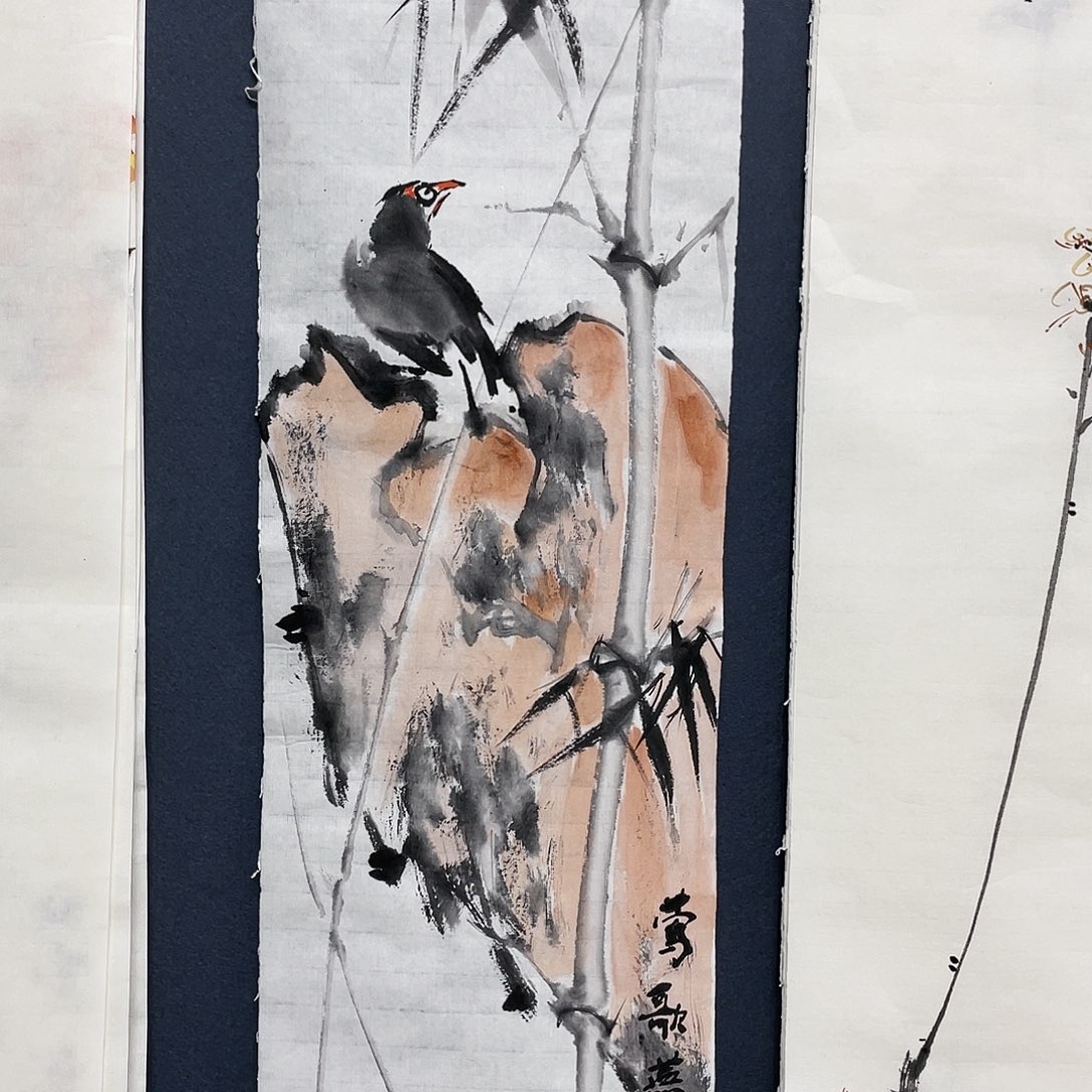 国画蔡伦老师作品1111