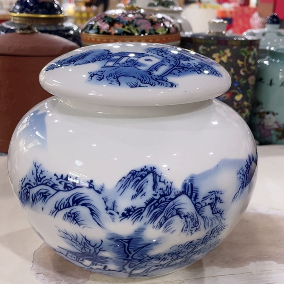【闪购商品】罐陶瓷茶叶罐密封罐