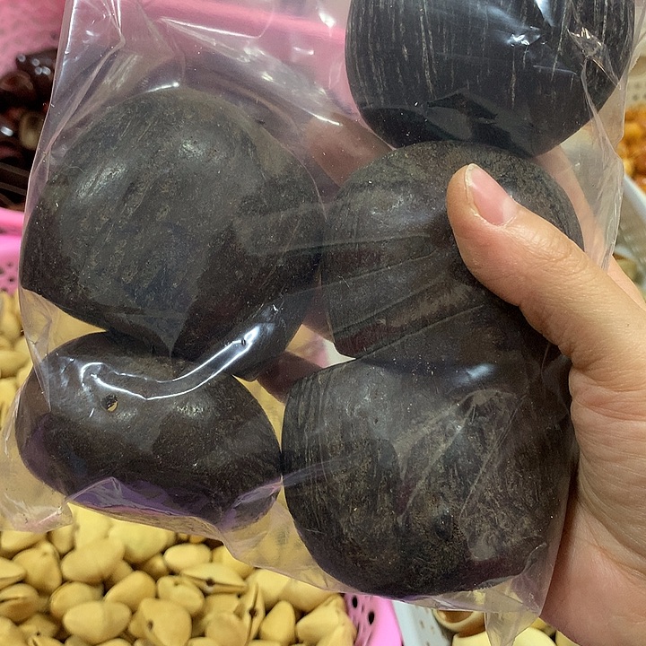 从***始千眼菩提吊坠果壳