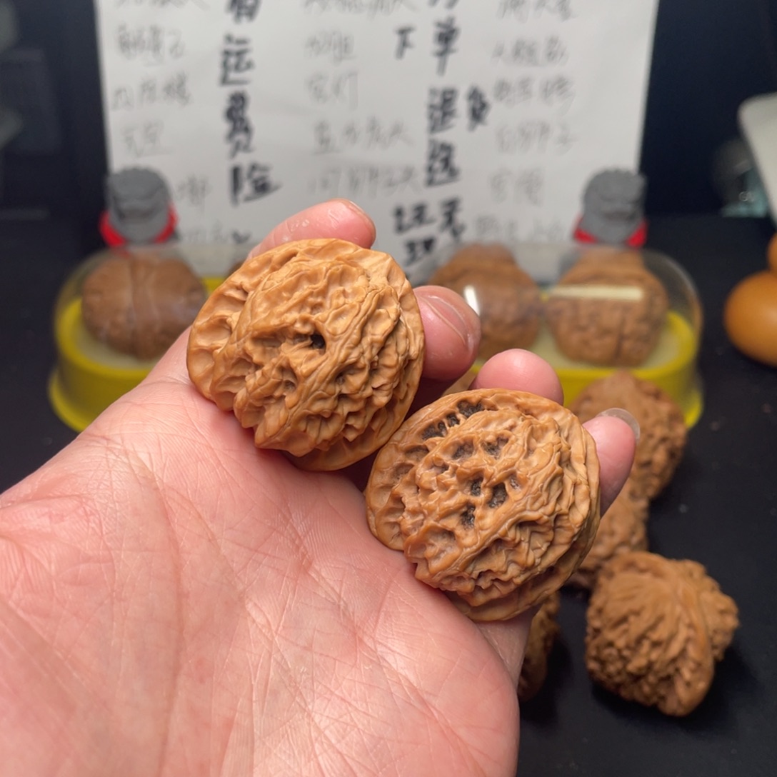 文玩核桃把件38苹果58.8