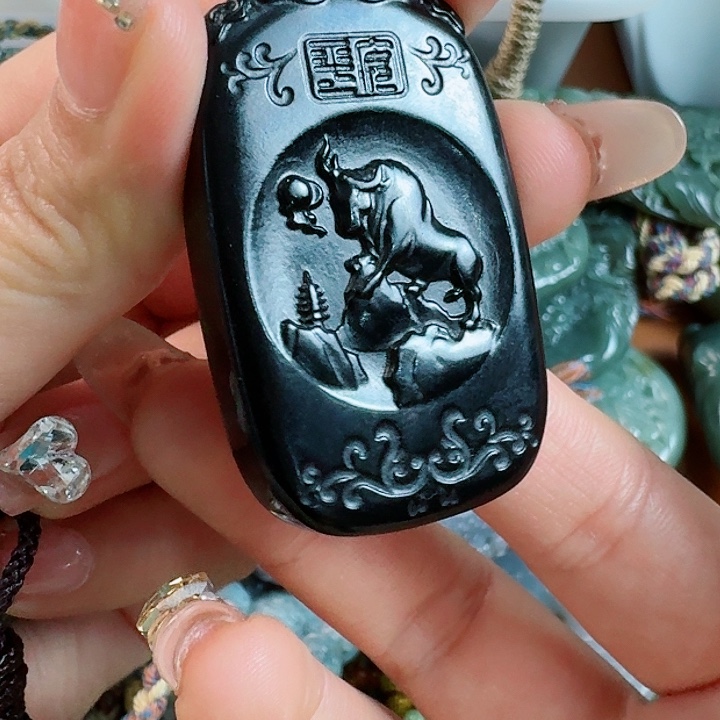 和田玉挂件未镶嵌