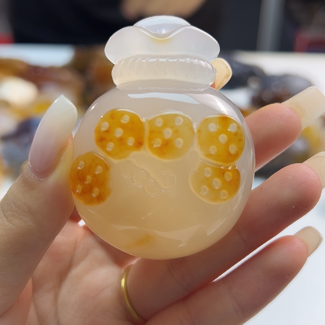 玛瑙/玉髓未镶嵌颈饰