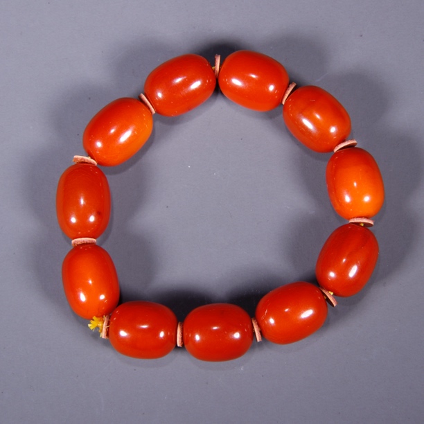 清 蜜蜡手串 福缘堂 M 89547