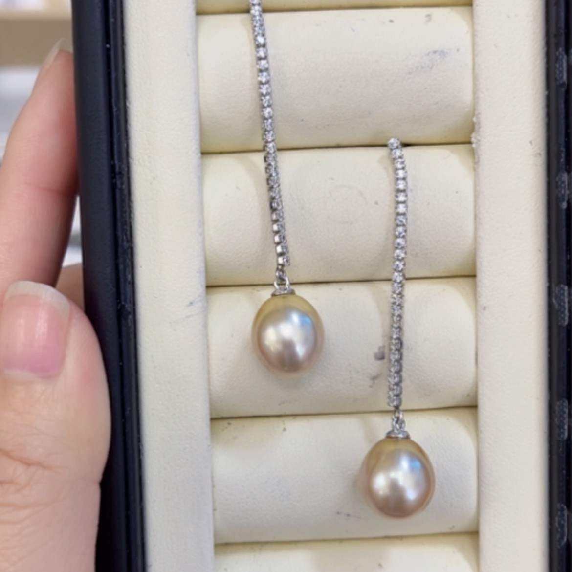 【闪购商品】海水珍珠耳饰未镶嵌