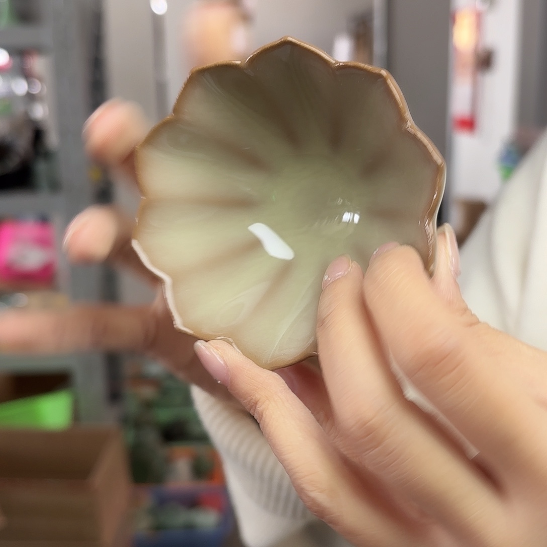 龙泉云间青瓷小米茶器