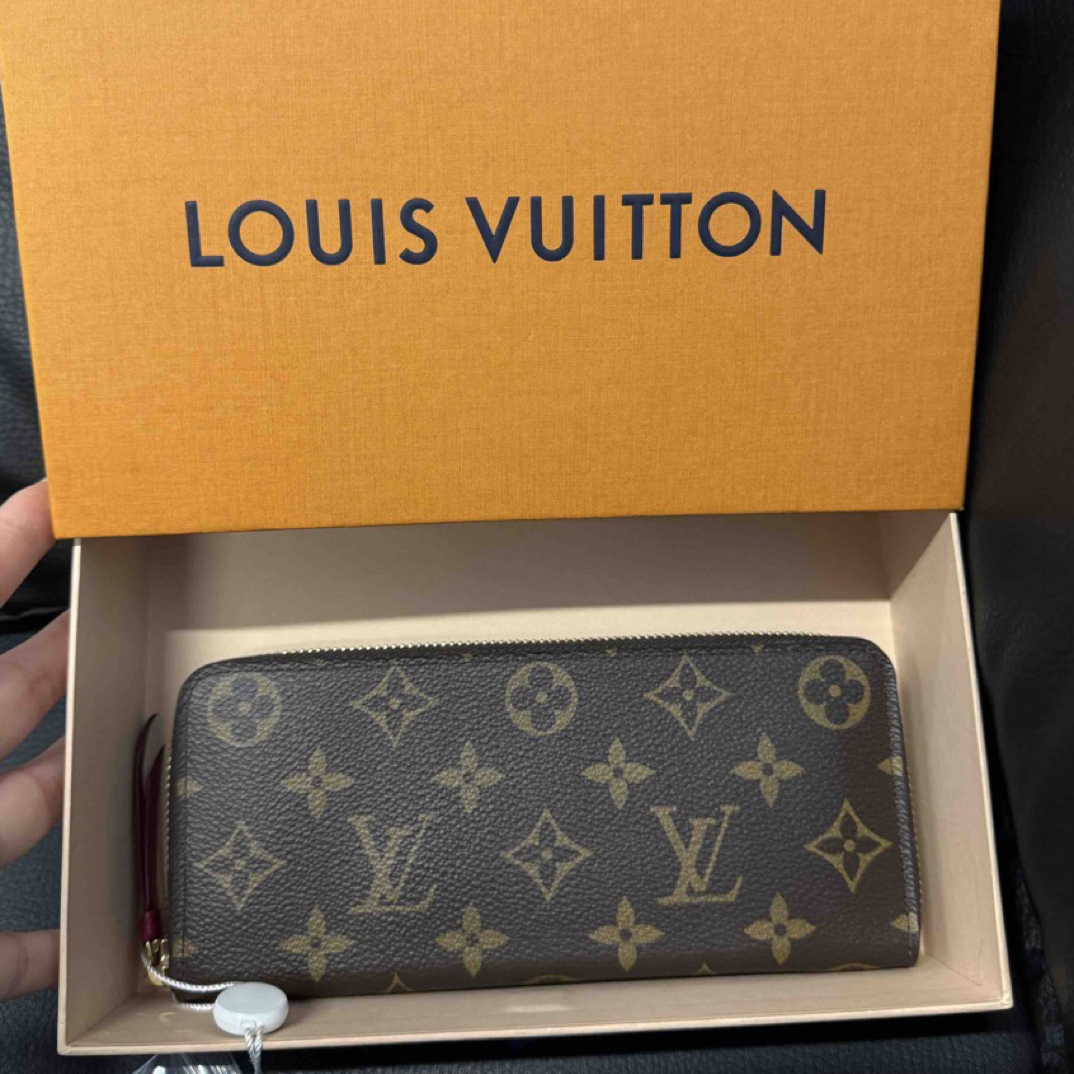 99新 LouisVuitton/路易威登 大全套老花钱包/8218