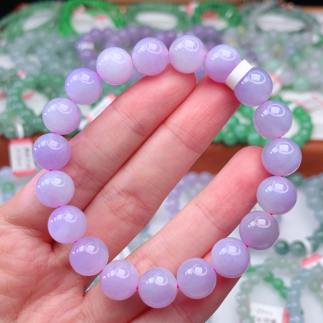 翡翠手链未镶嵌翡翠10mm