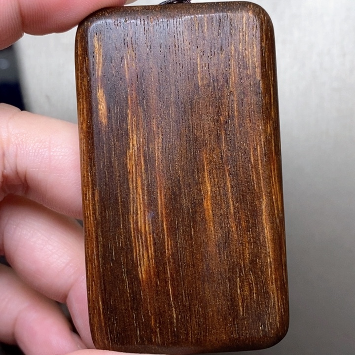 沉香木手串越南芽庄白棋楠玉化吊坠