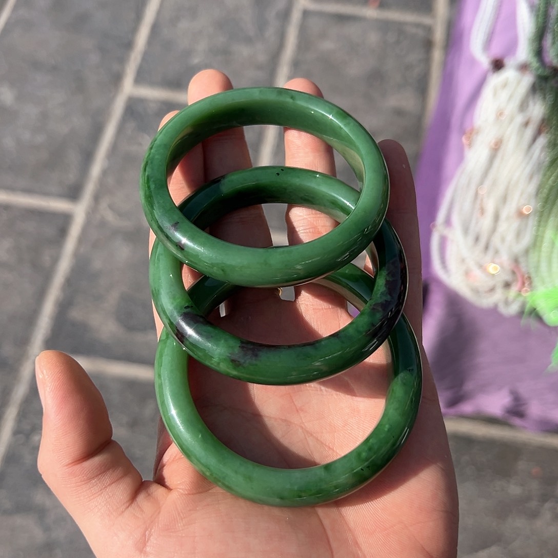 和田玉（碧玉）俄料碧玉老坑俄7多样性发货拍一发一未镶嵌