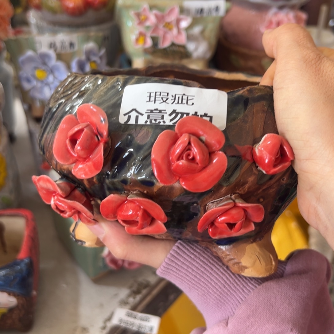 花盆，拍满20发货，退款拉黑