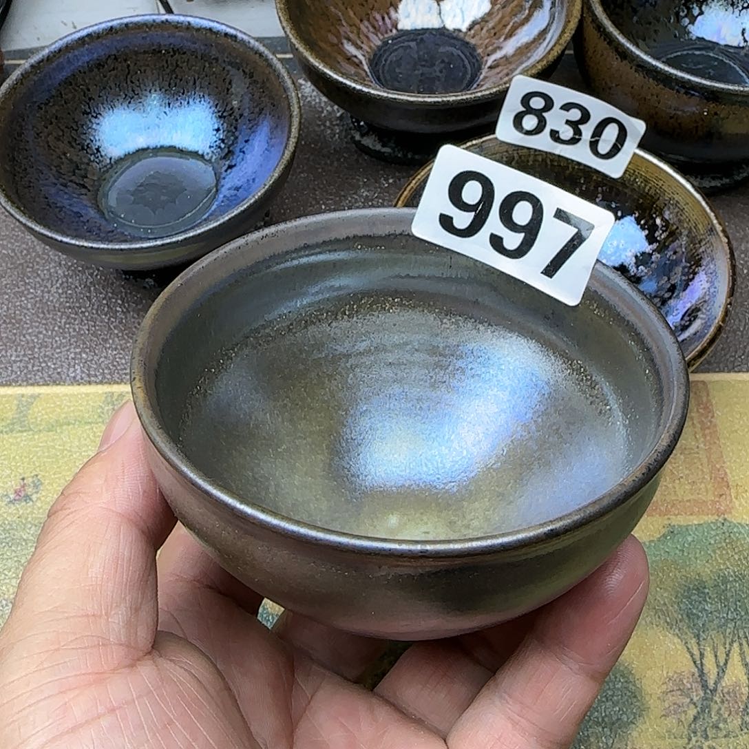 茶盏建盏杯主人杯龙窑柴烧