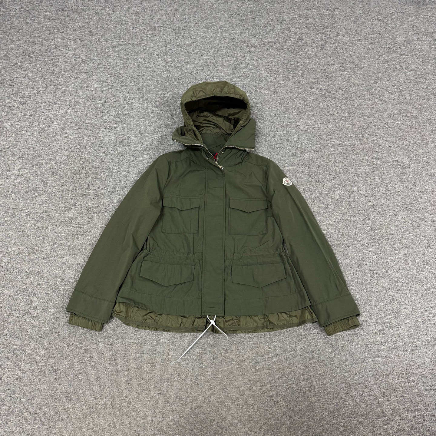 99新 AMIPARIS 蒙口 军绿 冲锋衣 外套