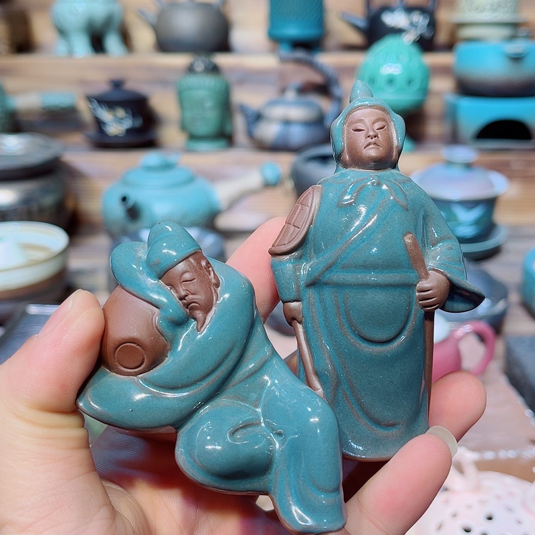 陶瓷茶具香炉摆件