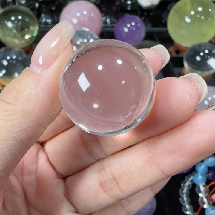 水晶天然水晶球s 8未镶嵌天然