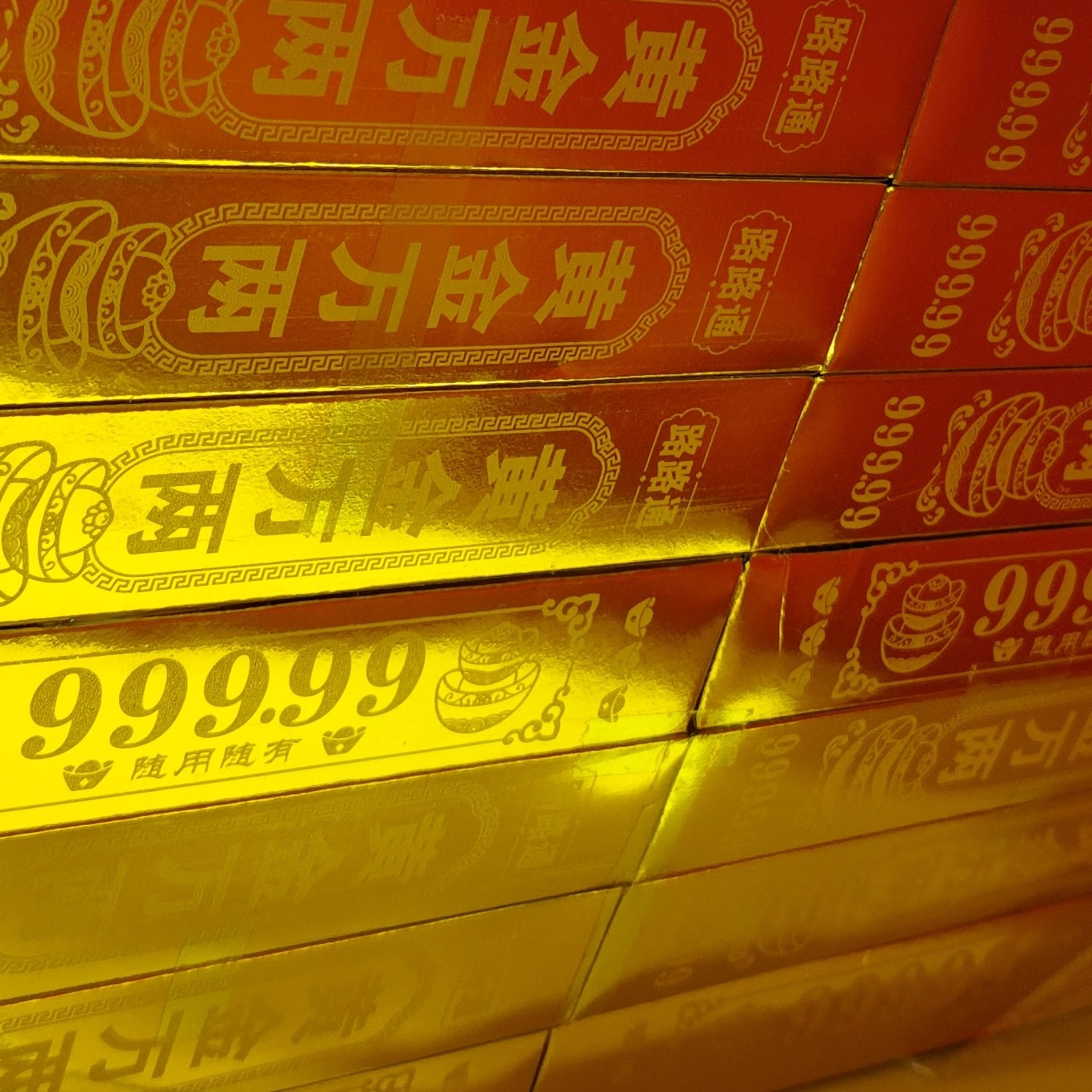 高档加厚黄金万两金条金砖家居礼品摆件