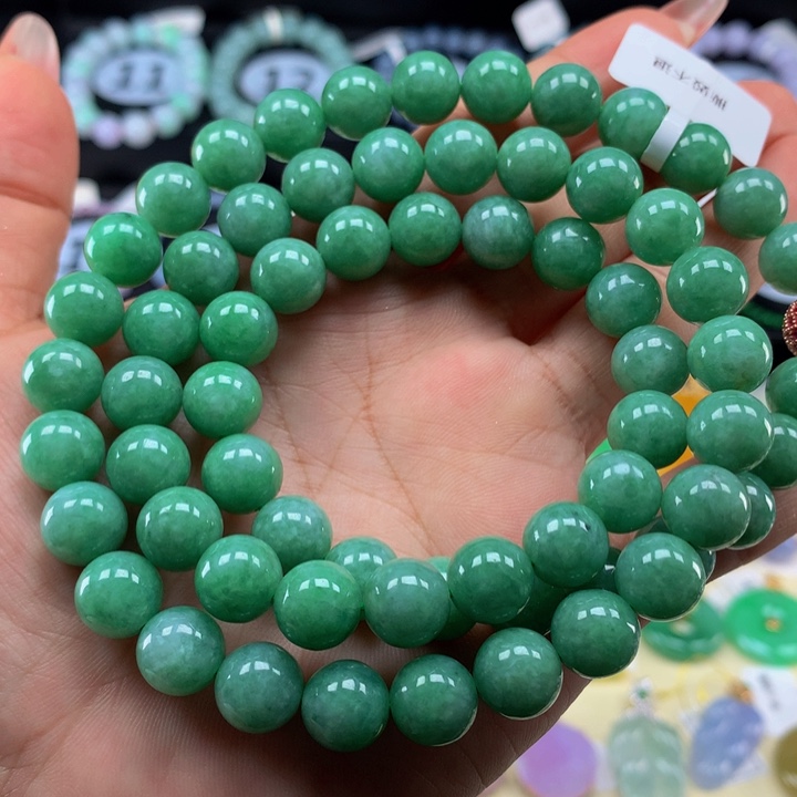 翡翠手链未镶嵌翡翠9.6