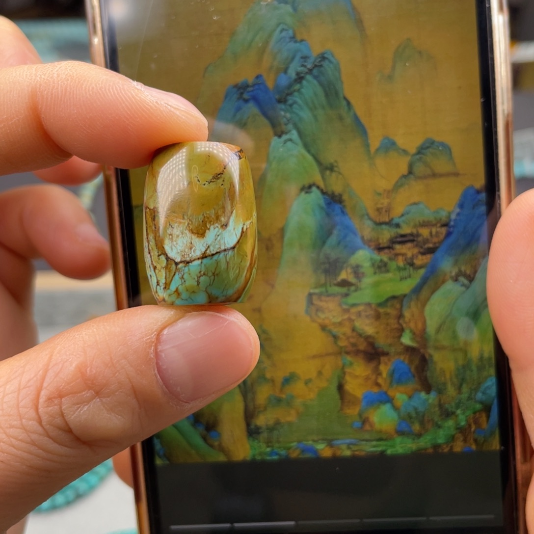 未镶嵌绿松石珠宝奇石