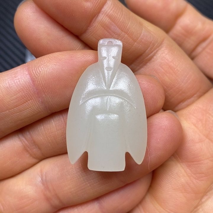 和田玉挂件未镶嵌伍***貳