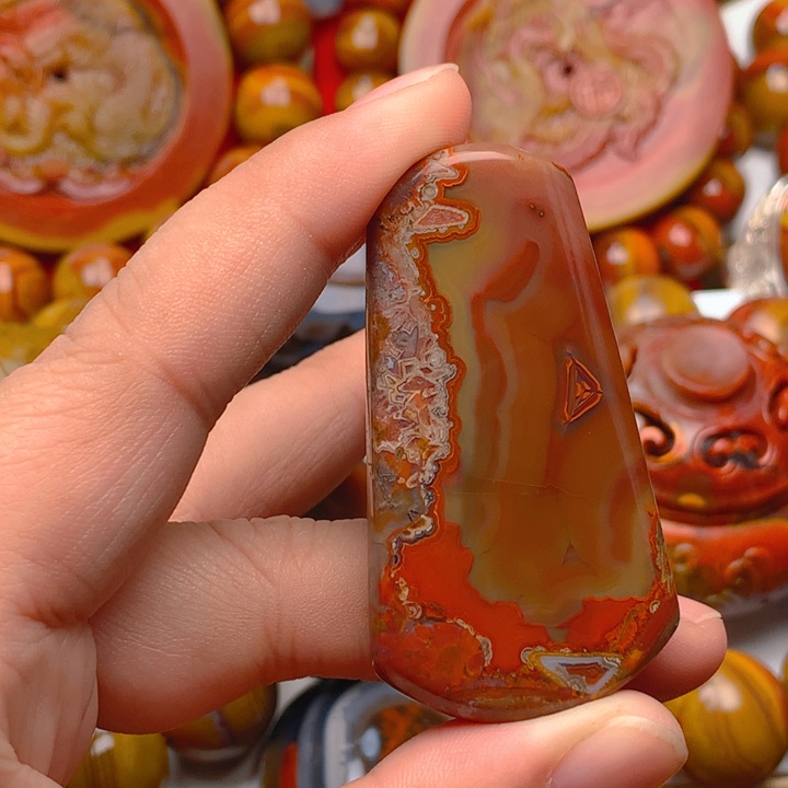 玛瑙/玉髓未镶嵌手串