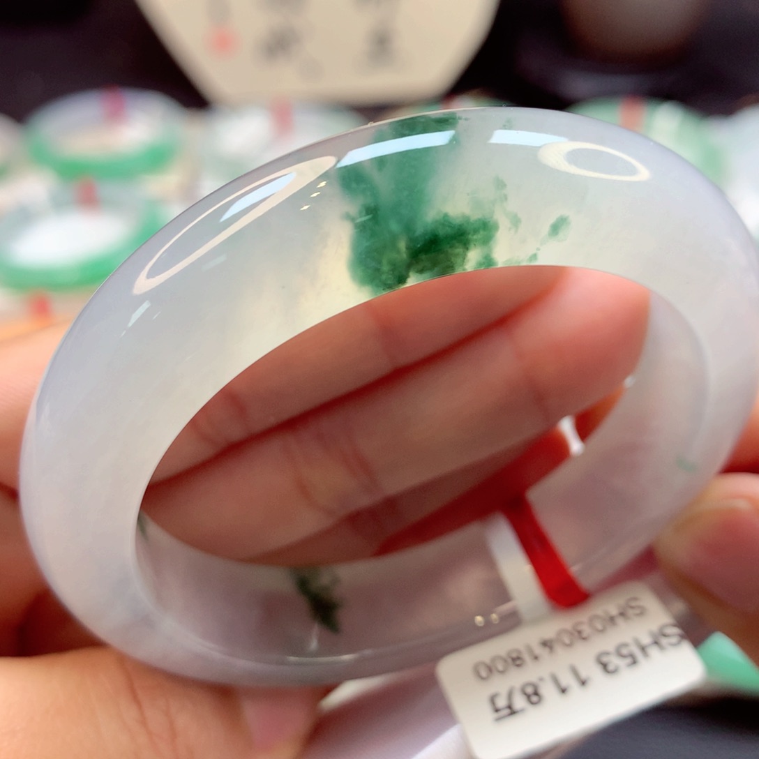 翡翠手镯未镶嵌5翡翠手镯99