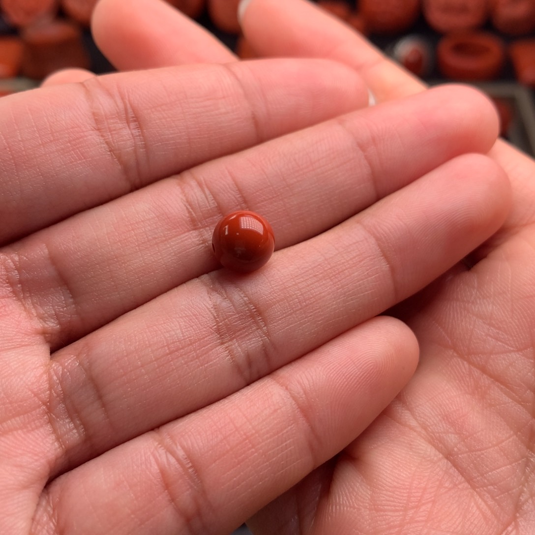 南红玛瑙圆珠8+未镶嵌