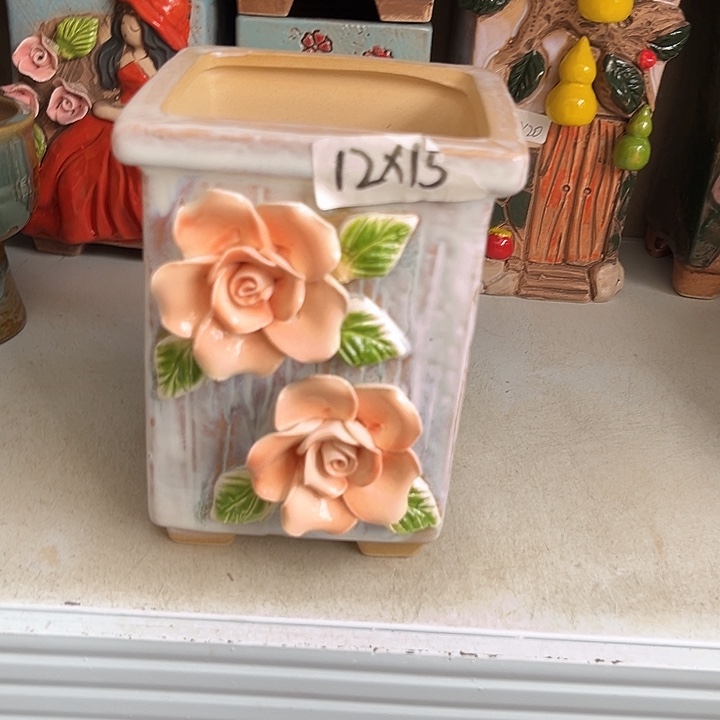 粗陶材质多肉花盆