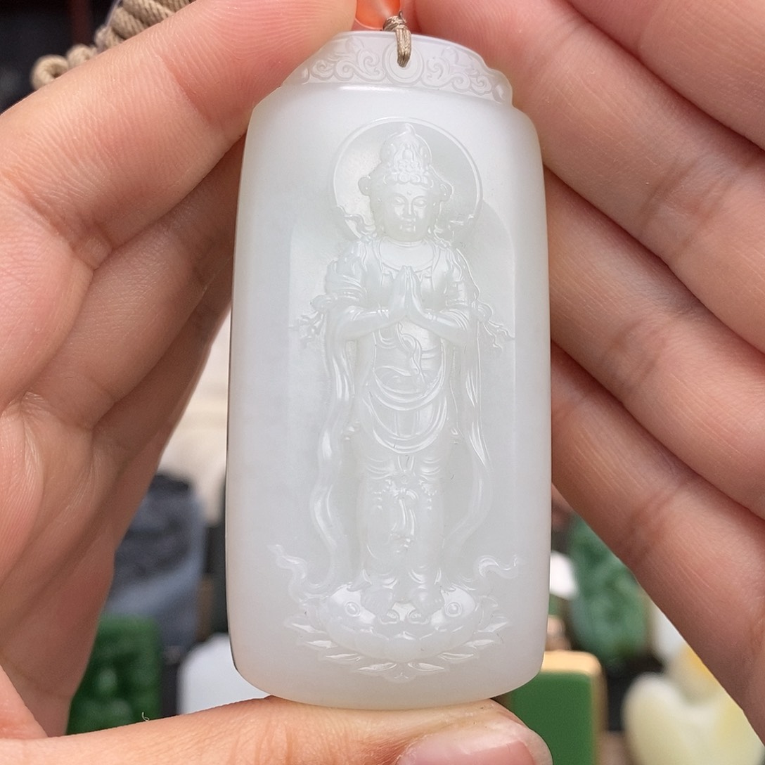 和田玉挂件未镶嵌