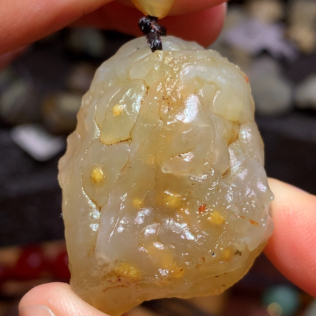 未镶嵌玛瑙/玉髓珠宝半成品