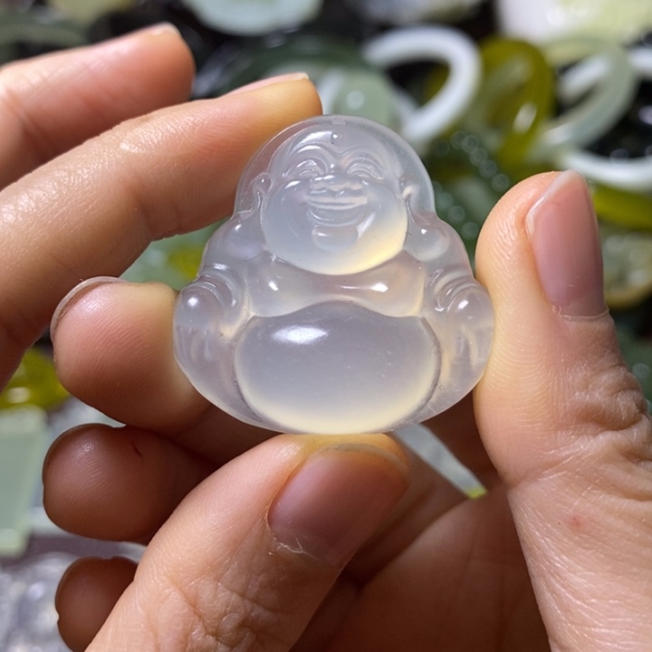 岫玉岫玉挂件未镶嵌