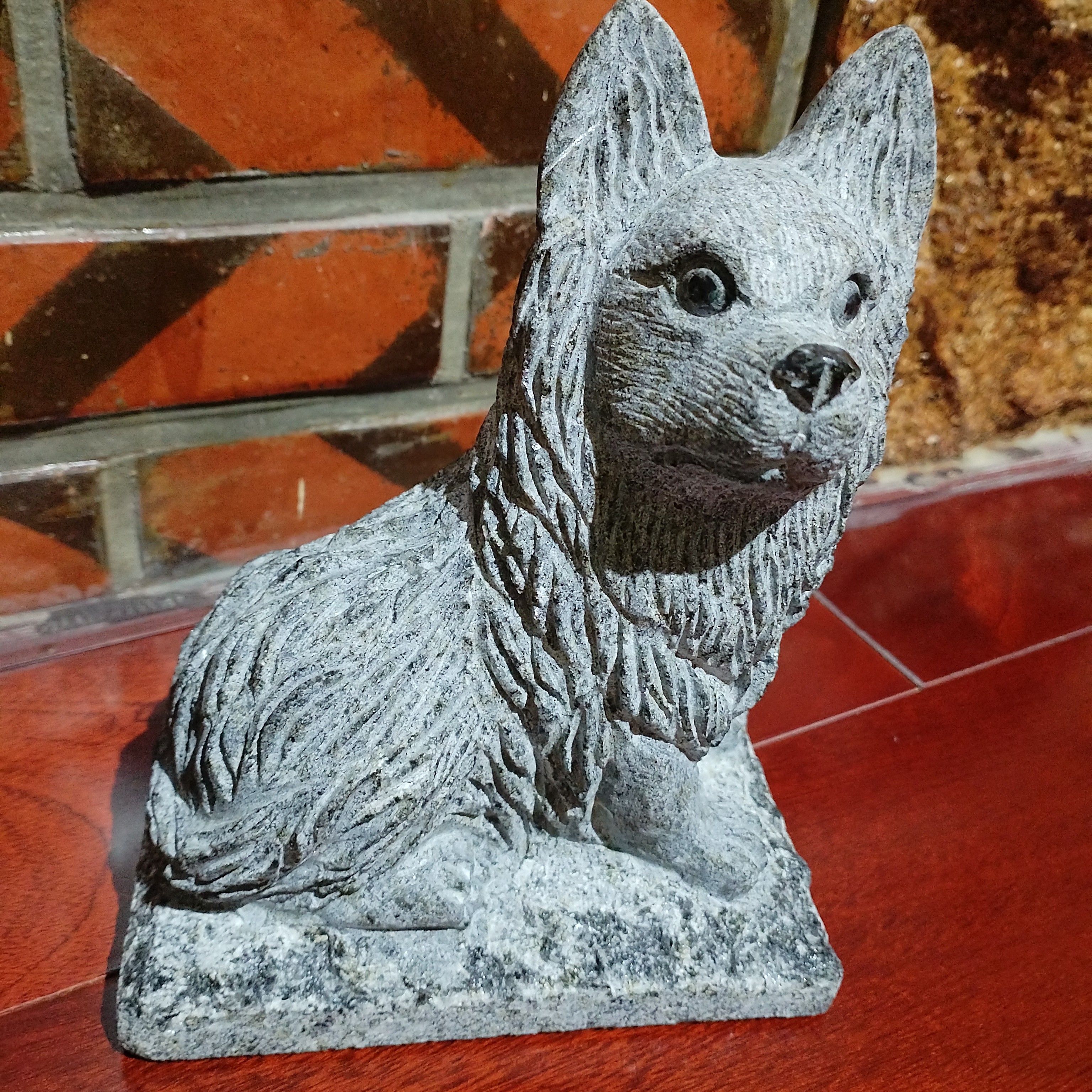 定制宠物石雕珍藏款 高18CM